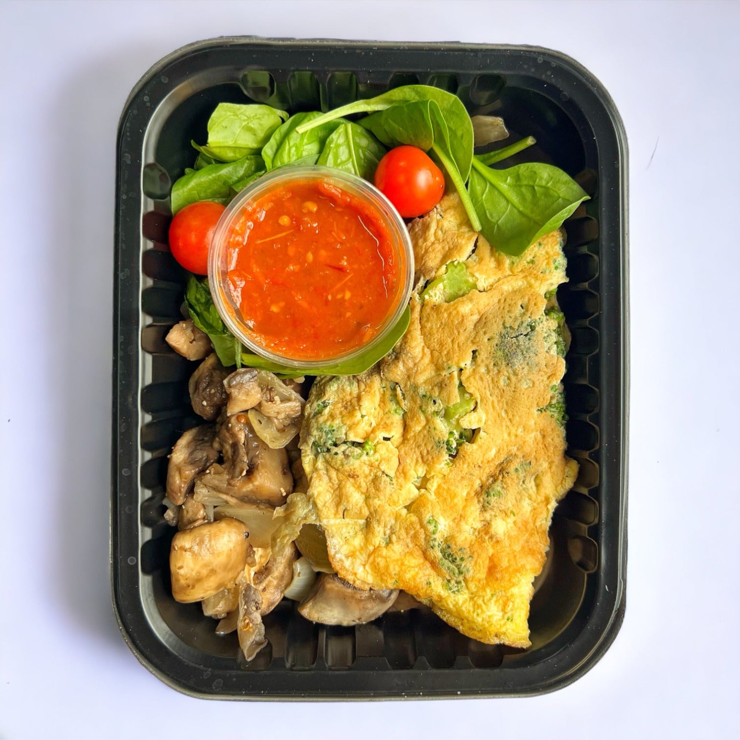 Tortilla de Huevo y Brócoli
