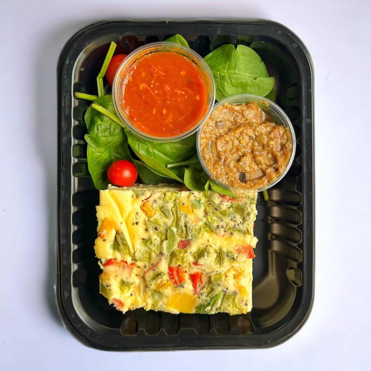 Pastelito de Huevo con Pimiento