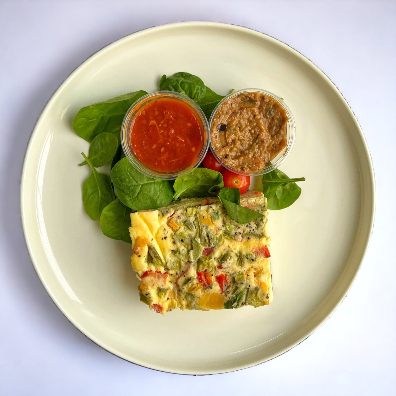 Pastelito de Huevo con Pimiento
