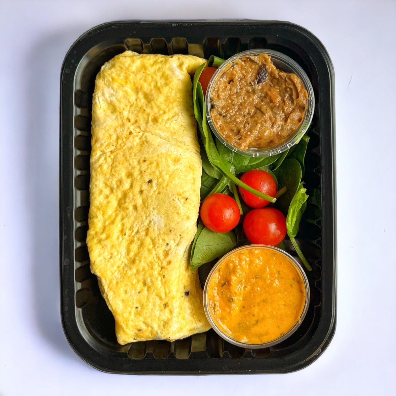 Omelette Relleno de Champiñones