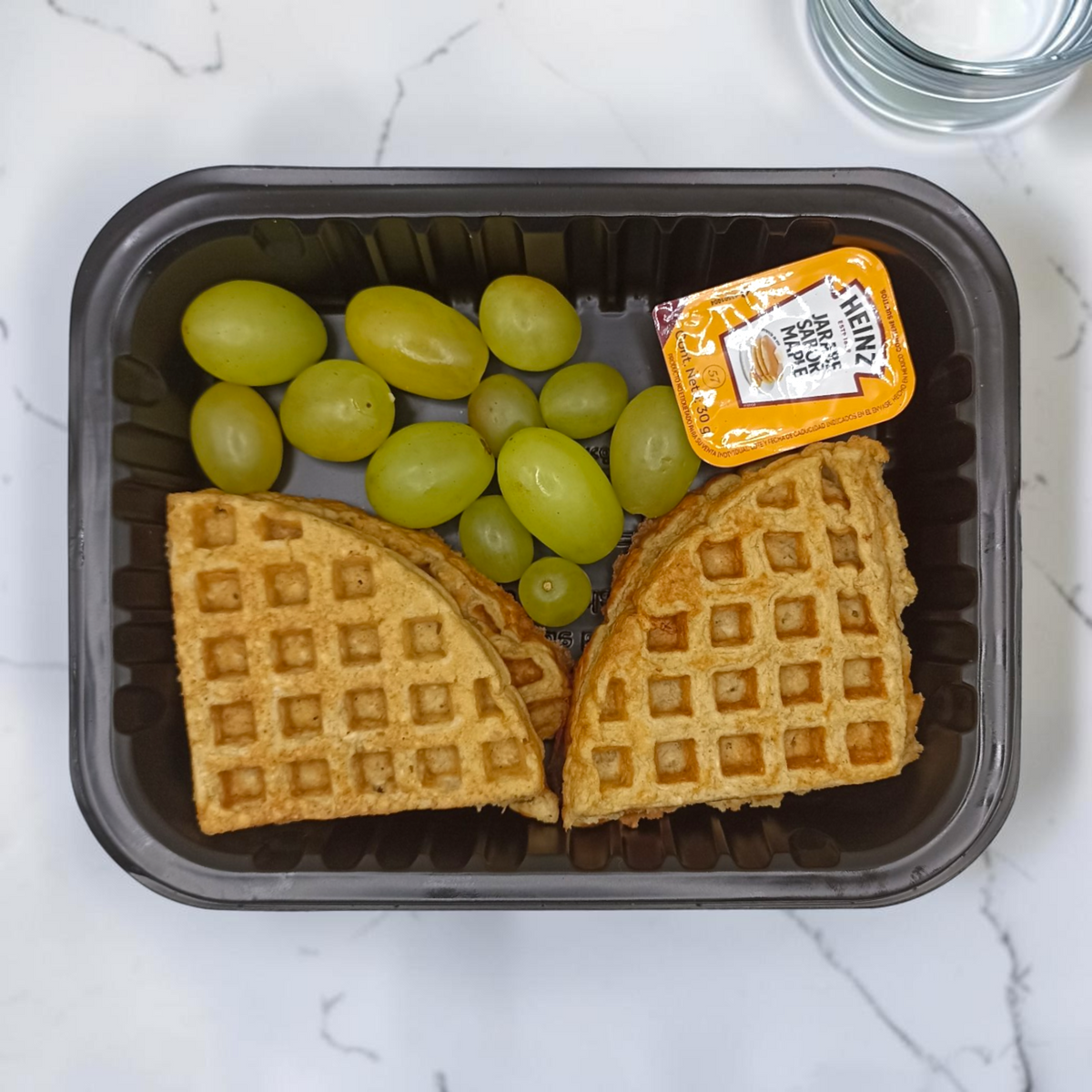 Waffles de Vainilla con Proteína