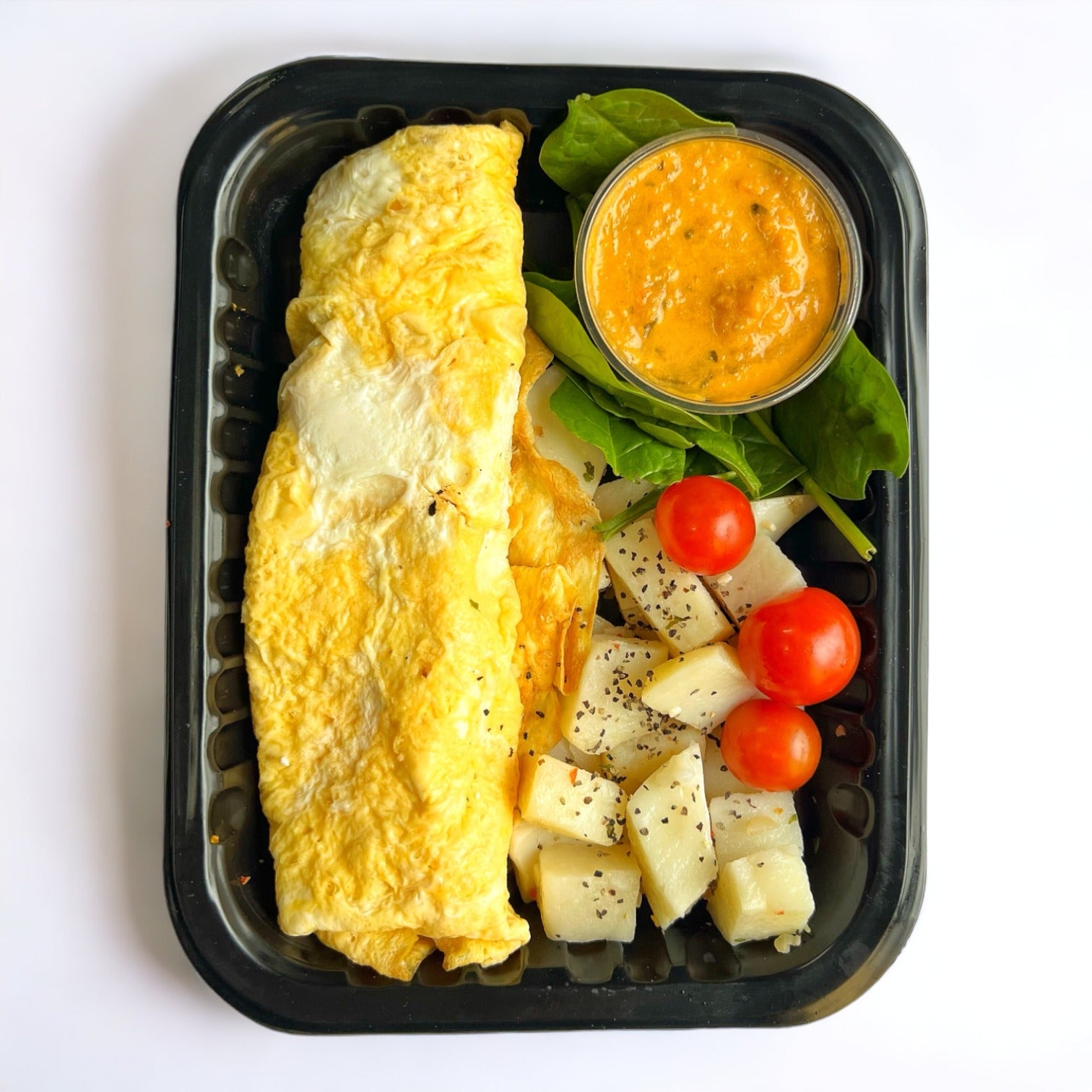 Omelette Relleno Queso Panela