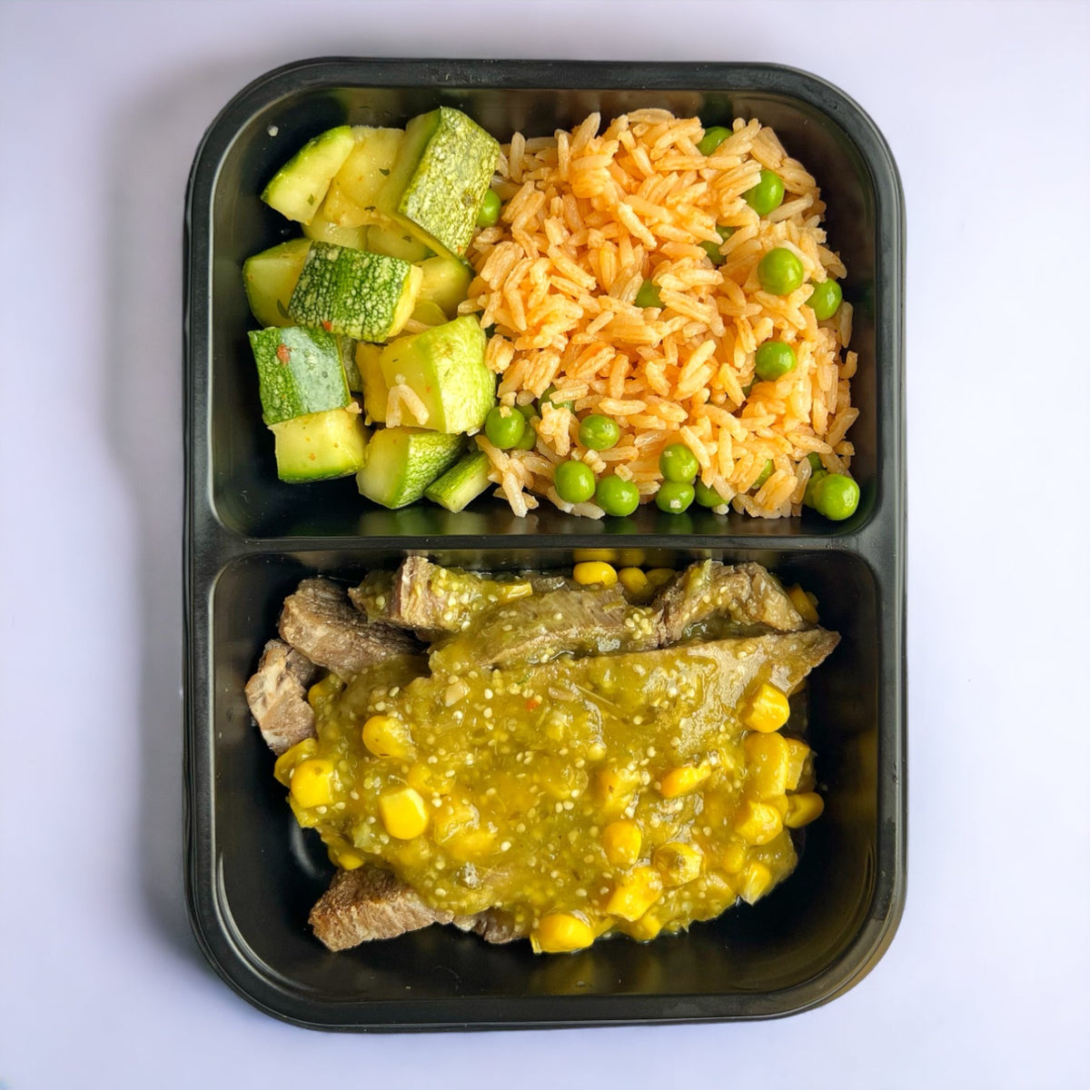 Fajitas de Res en Salsa Verde