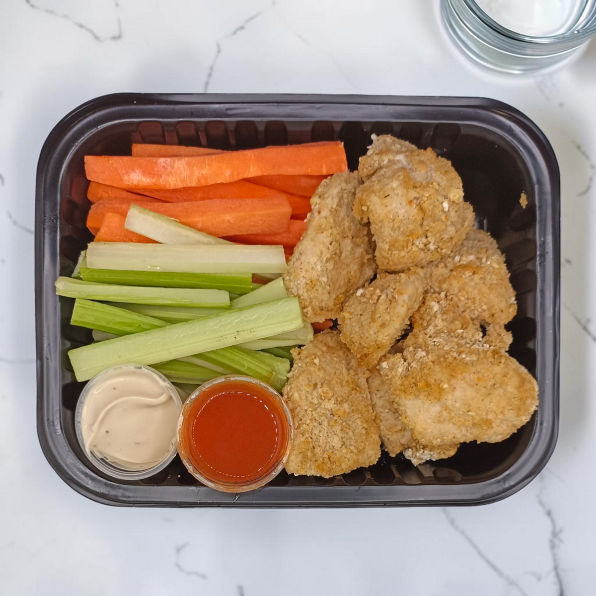 Boneless de pollo en avena horneados