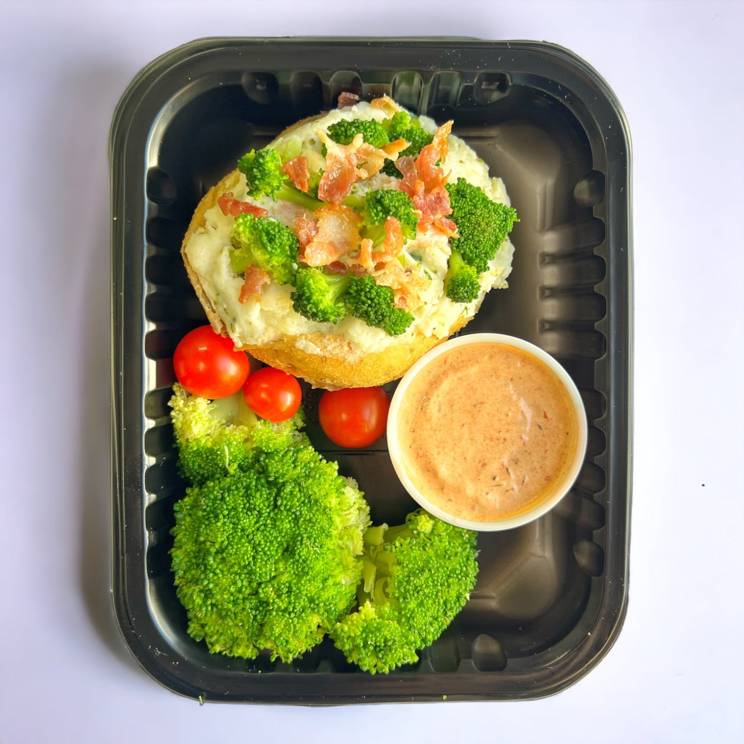 Papa al Horno con Sirloin