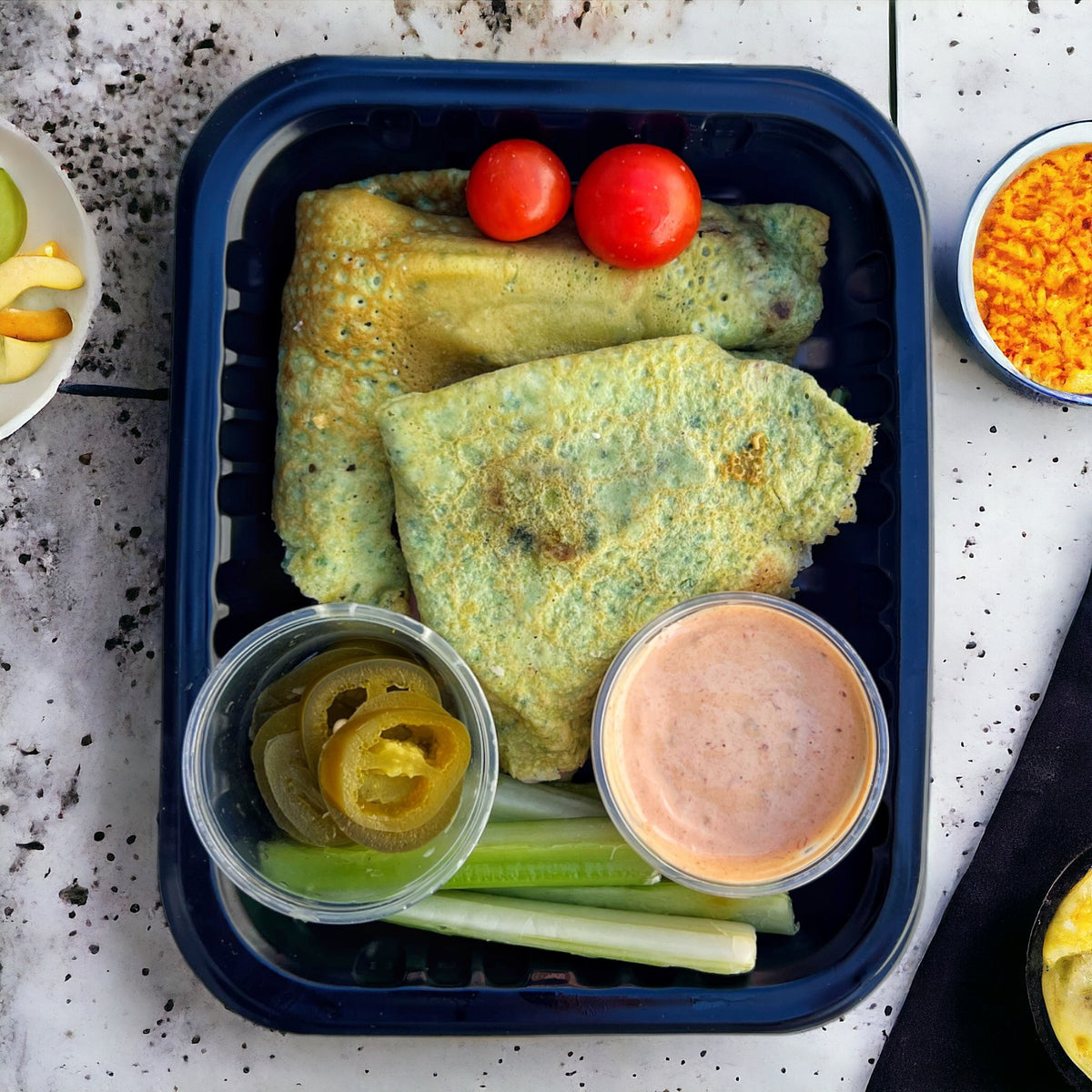 Wrap Keto de Pavo al Chipotle