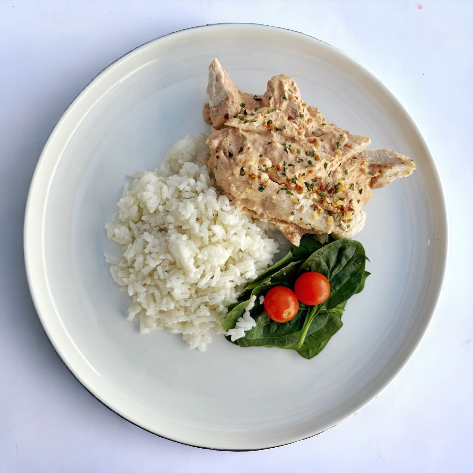 Fajitas de Pollo con Crema Chipotle