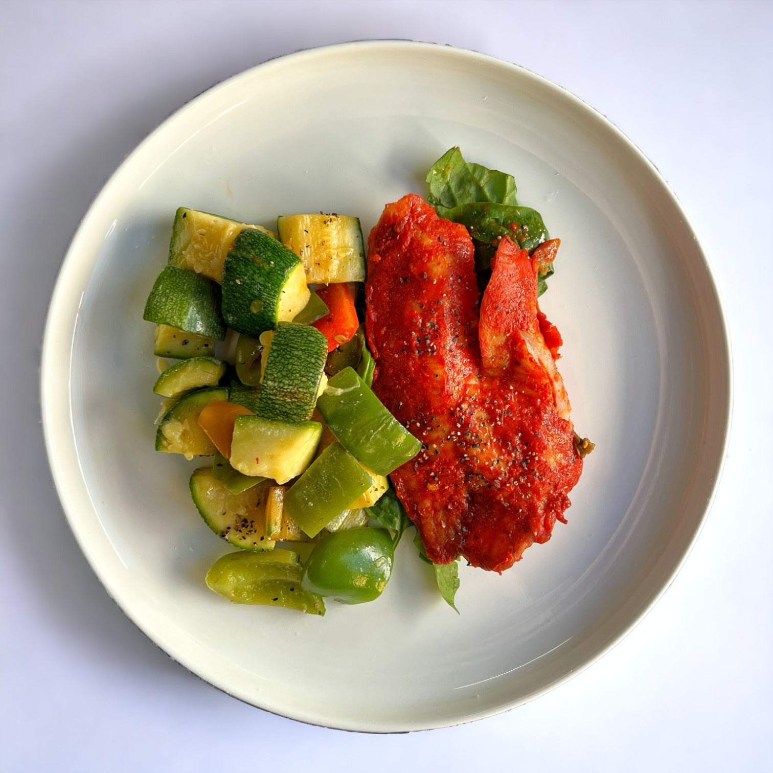 Filete de pescado zarandeado