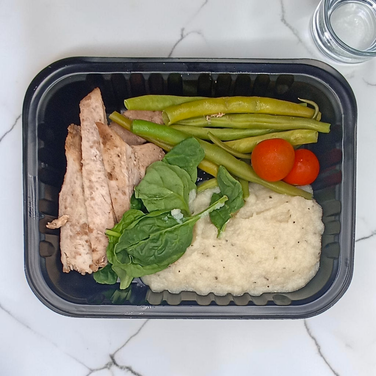 Pechuga de pollo al horno con pesto