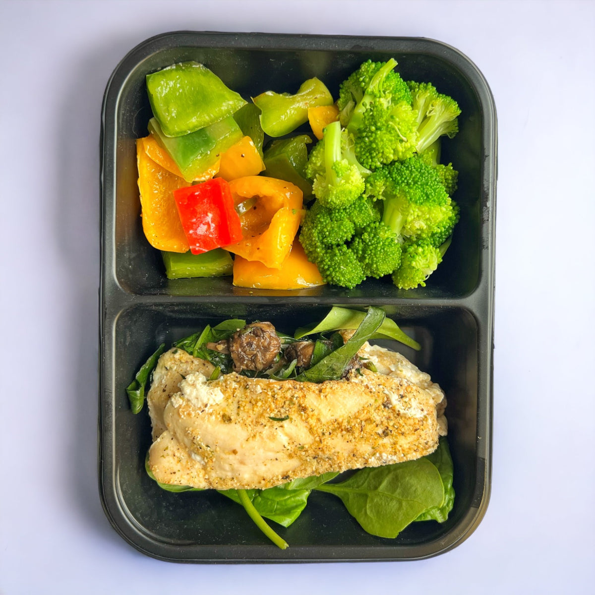 Pechuga rellena de espinacas