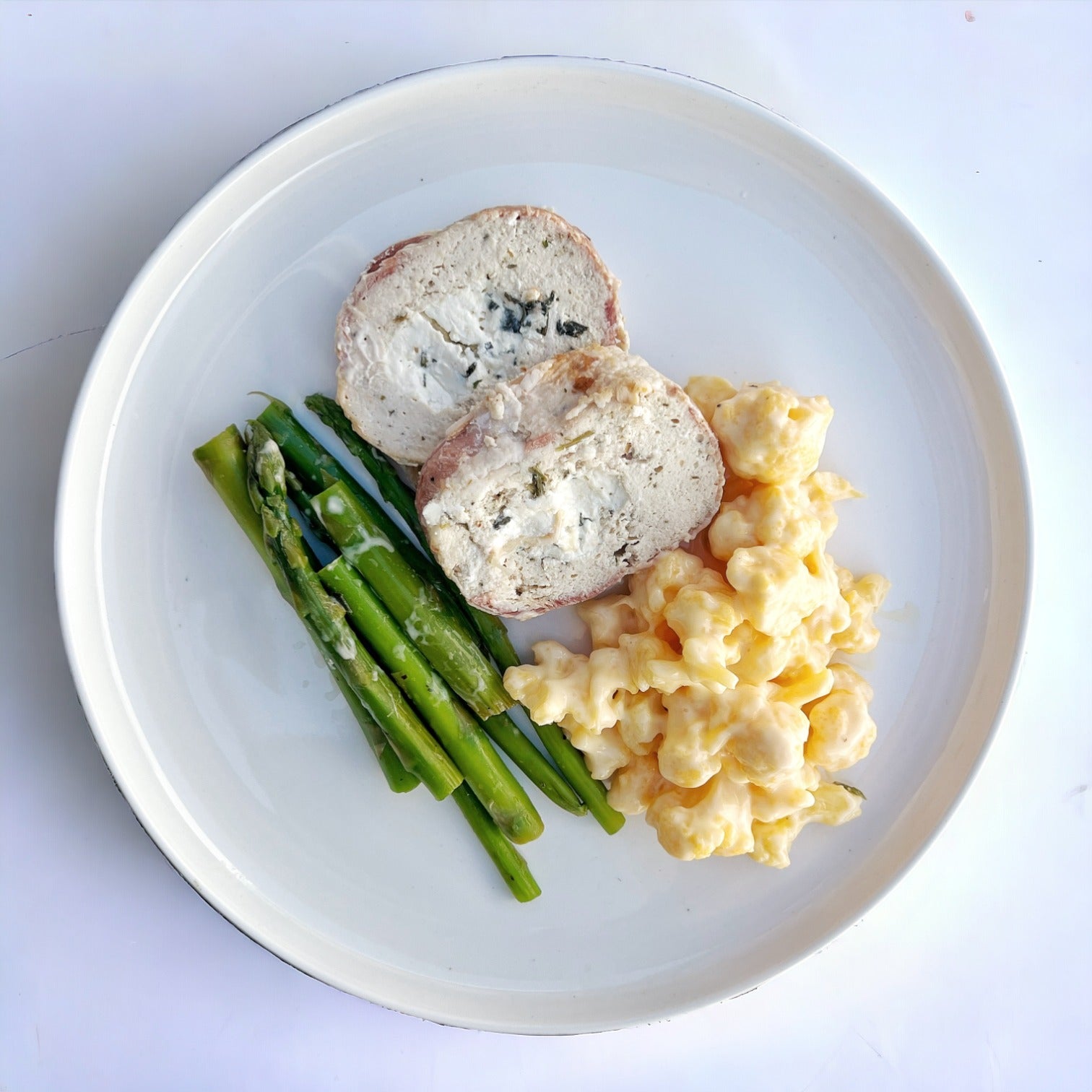 Chicken Roll Envuelto en Tocino