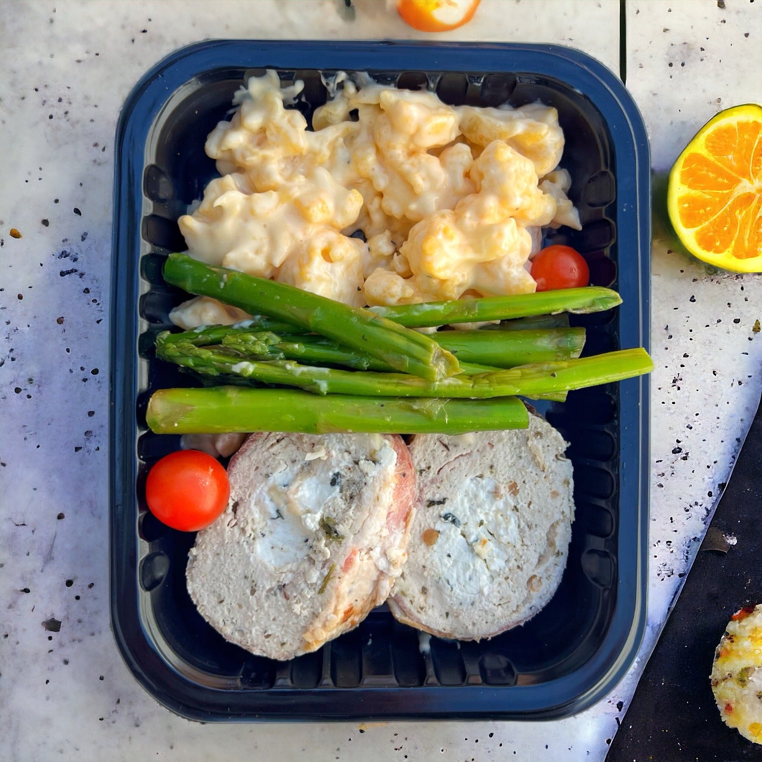 Chicken Roll Envuelto en Tocino