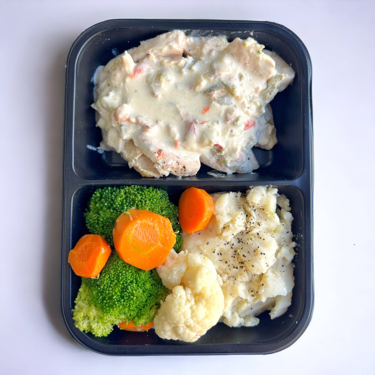 Pechuga de pollo salsa pimiento