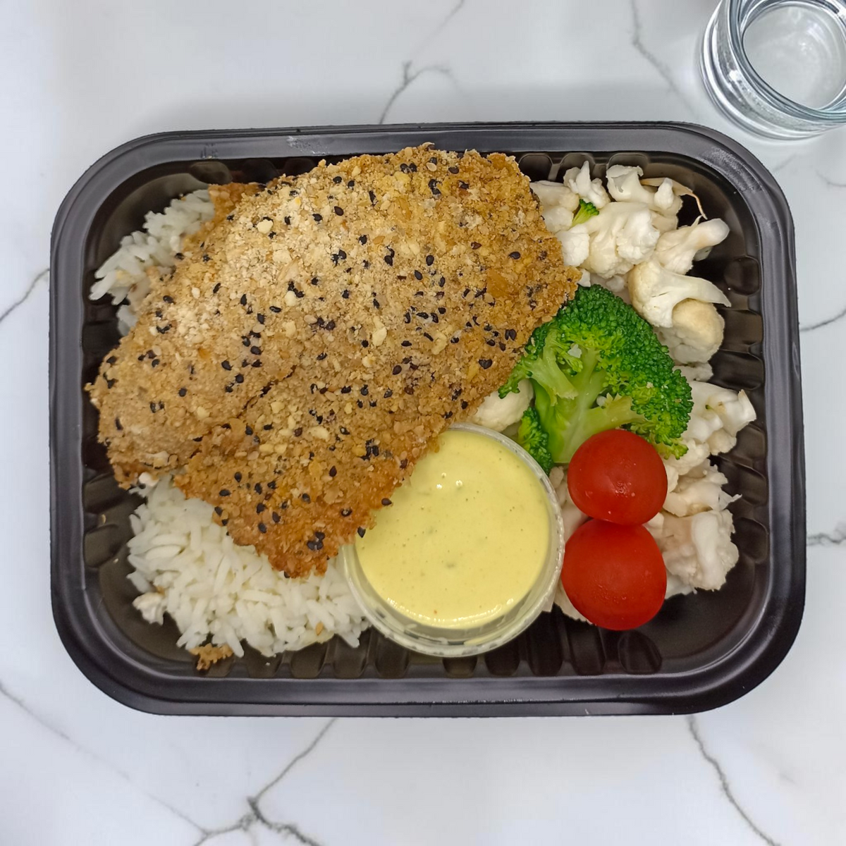 Filete de pescado empanizado