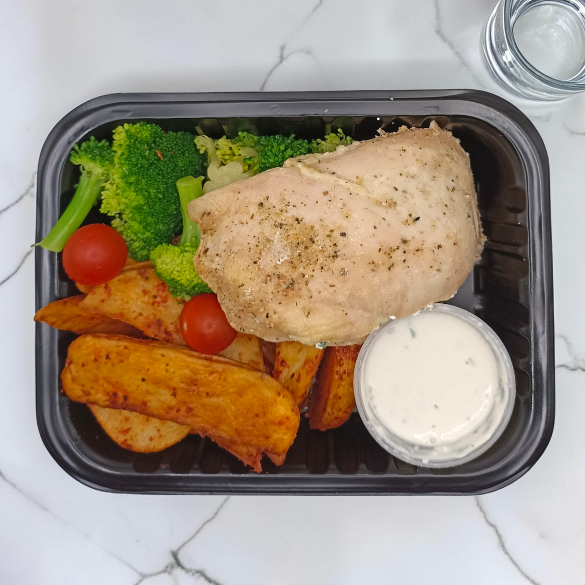 Pechuga de pollo rellena de queso crema
