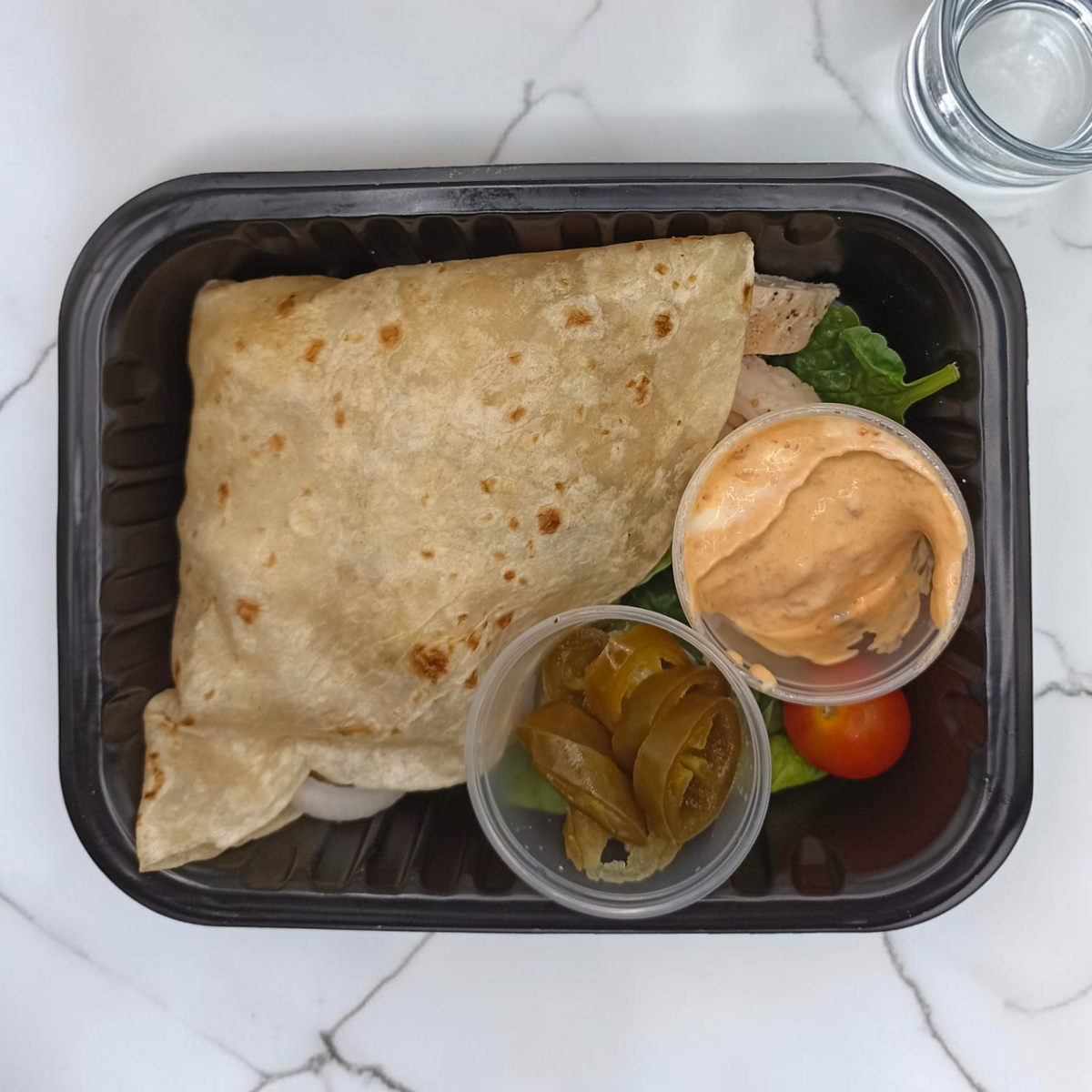 Wrap de Pollo al Chipotle