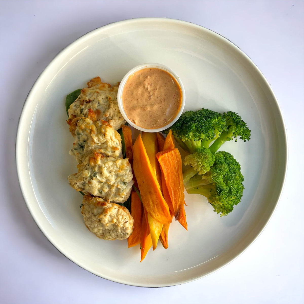 Mini tortillas de pollo