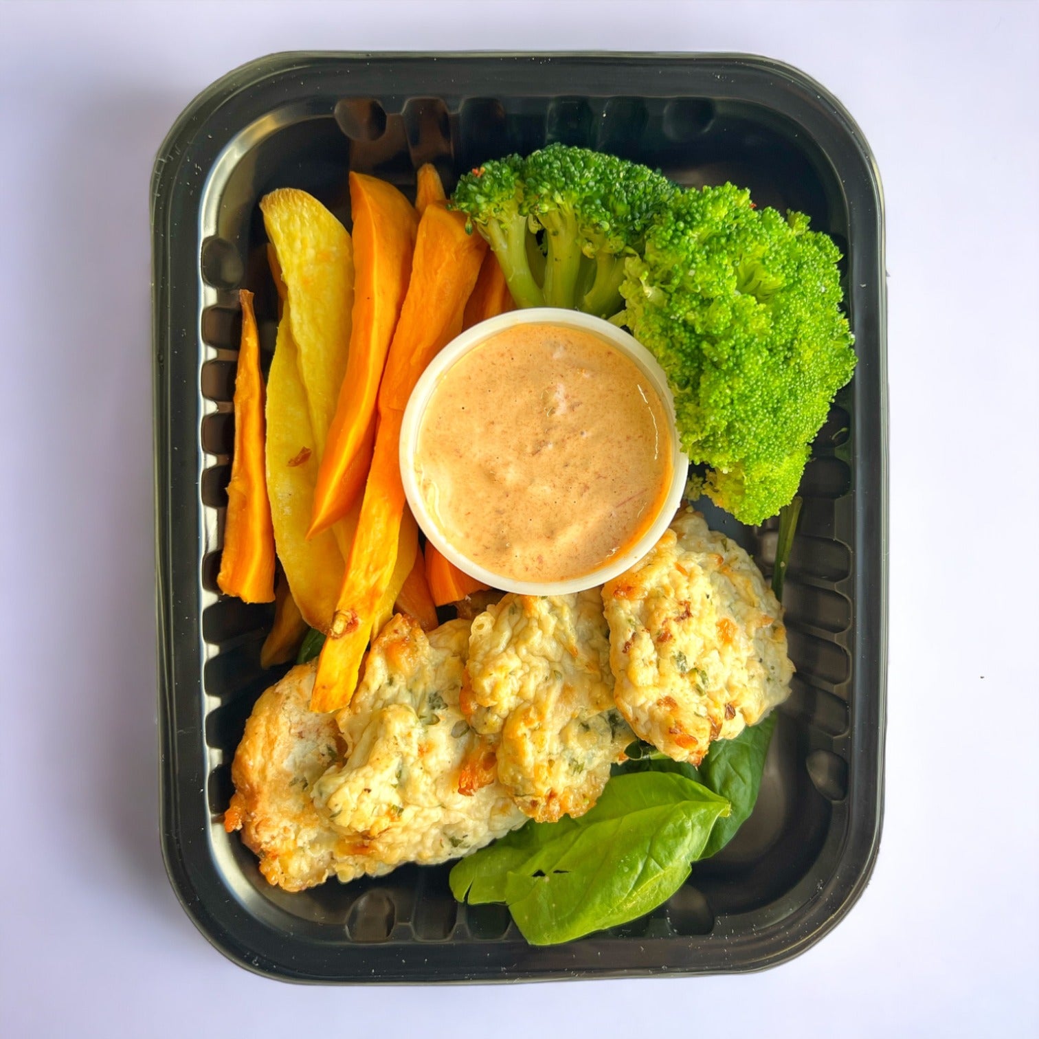 Mini tortillas de pollo