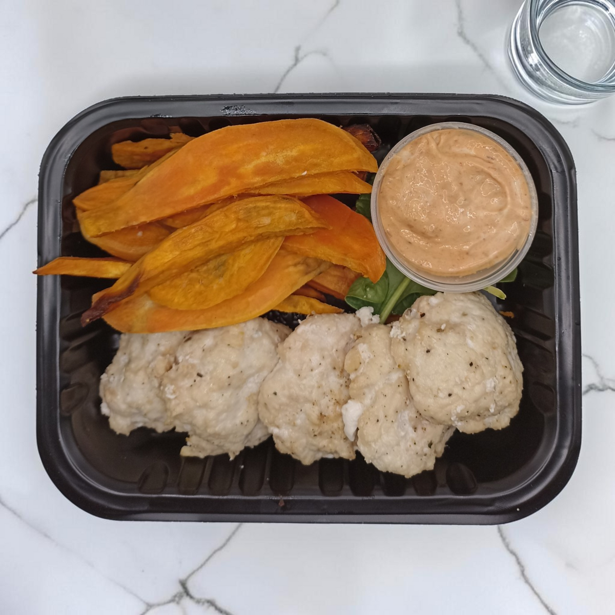 Mini tortillas de pollo