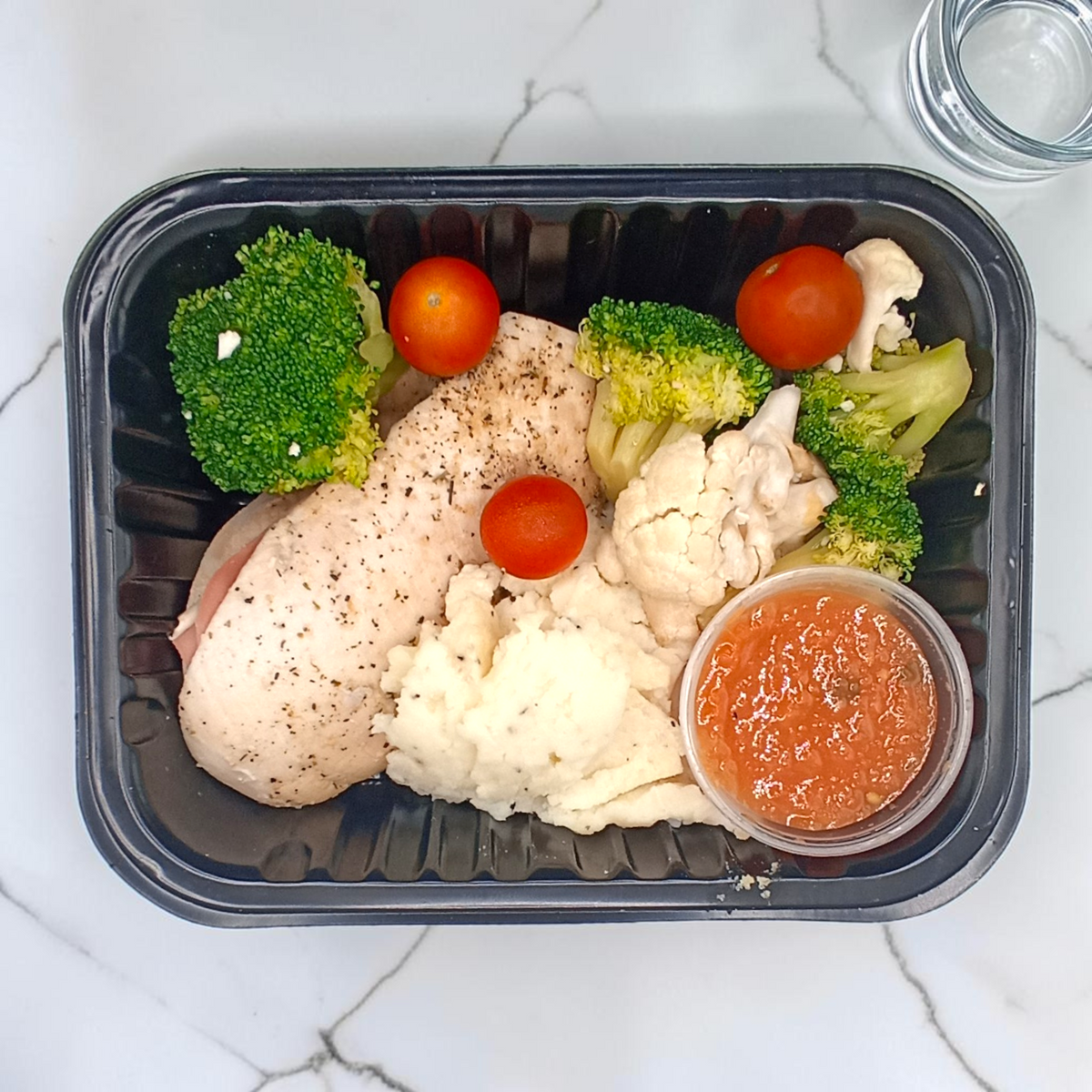 Pechuga de pollo rellena de jamón