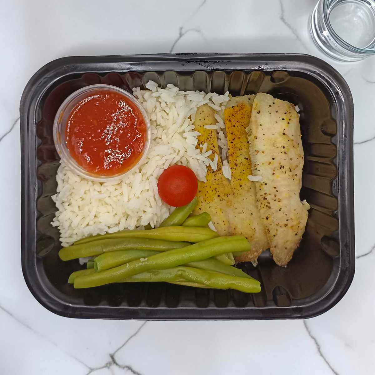 Filete de Pescado a la Pimienta-limon