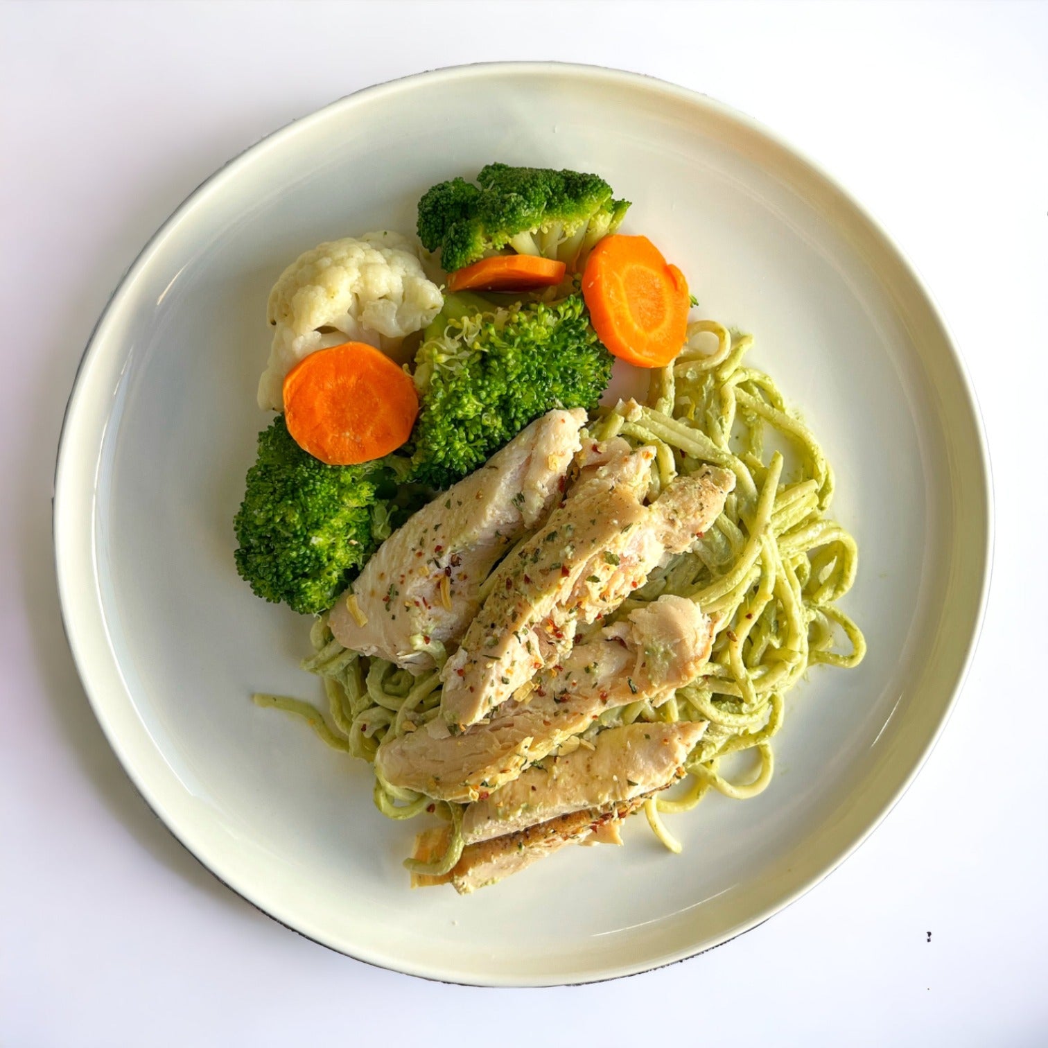 Spaghetti Creamy spinach