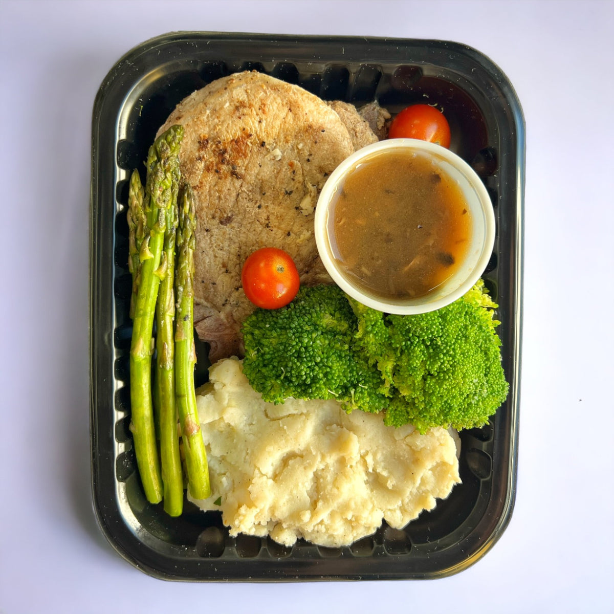 Chuleta de cerdo al horno