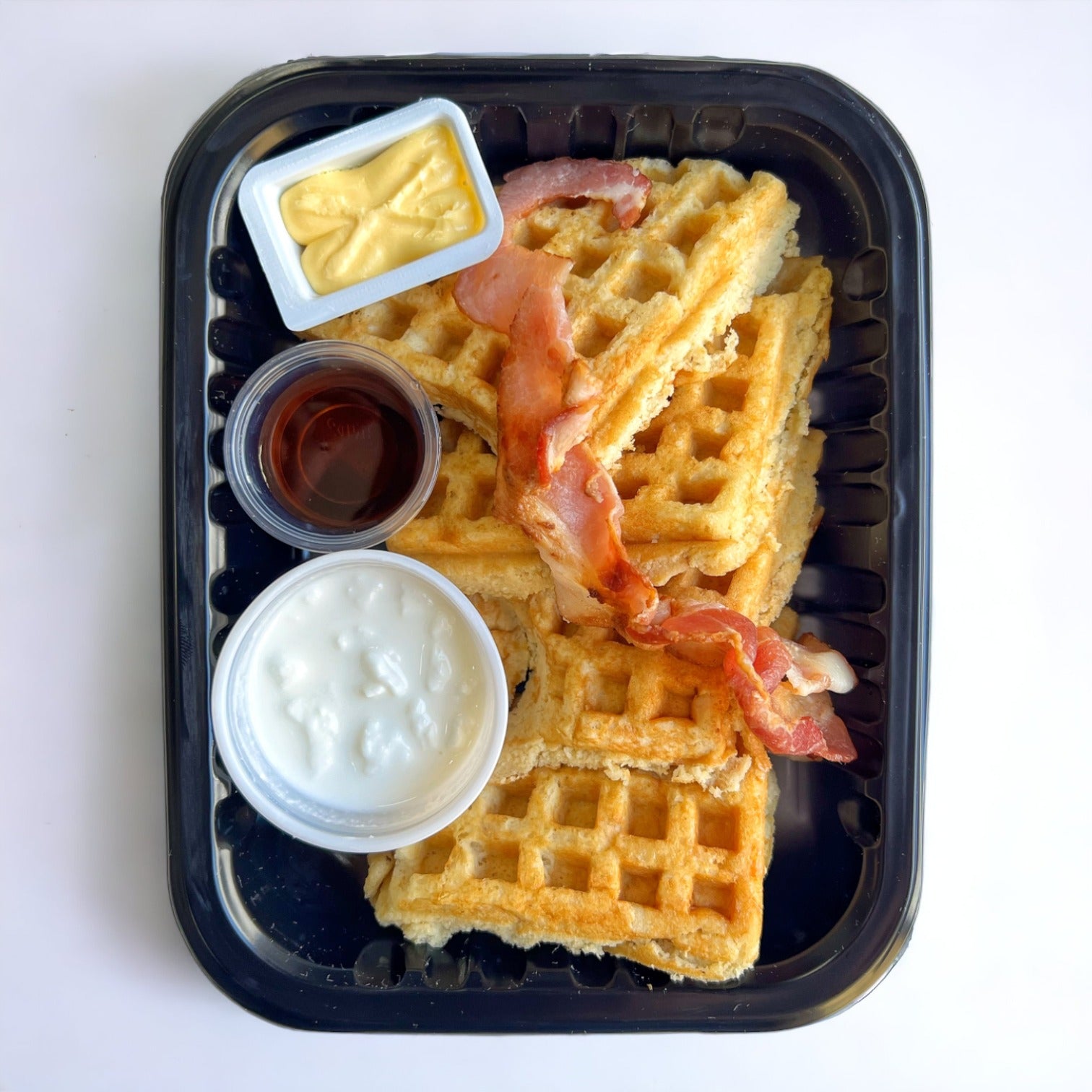 Protein Almond Waffles