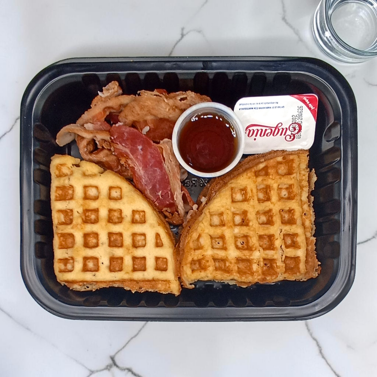 Waffles de Almendra con Proteína