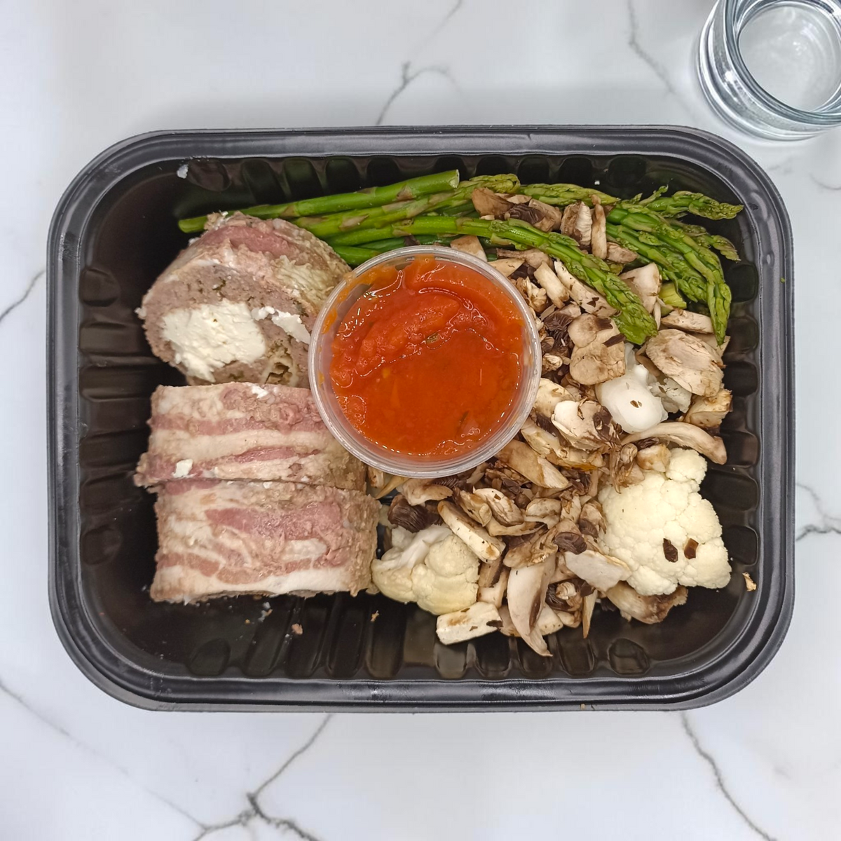 Rollo de Carne Envuelto en Tocino