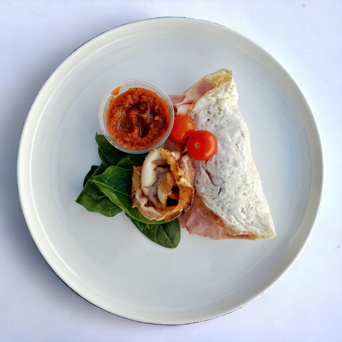 Tortilla de Clara de Huevo