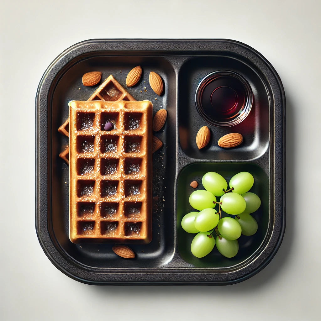 Waffles de Almendra y Cocoa