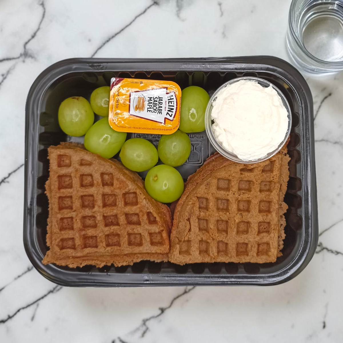 Waffles de Cacao y Almendra