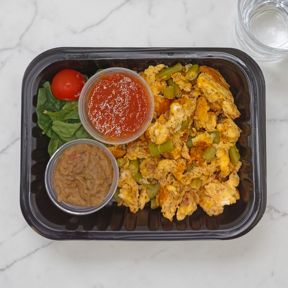 Huevo Revuelto con Chorizo