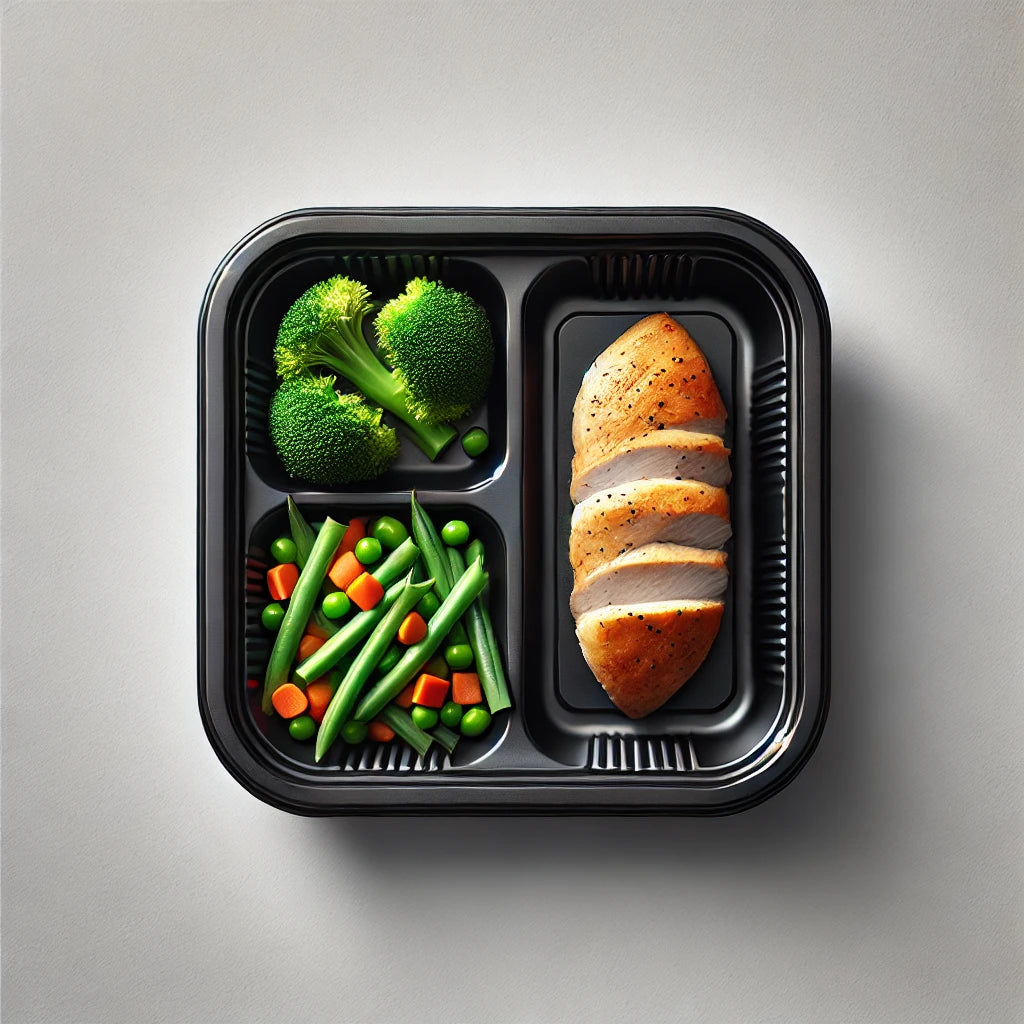 Pechuga con Ejotes y Zanahoria