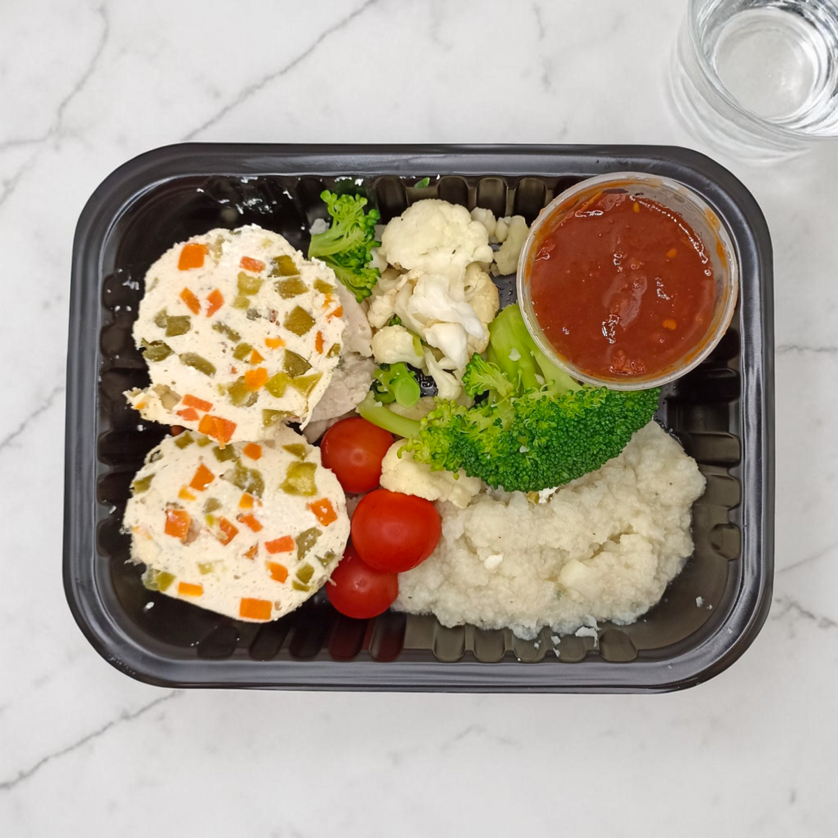 Rollo de Pollo con Vegetales