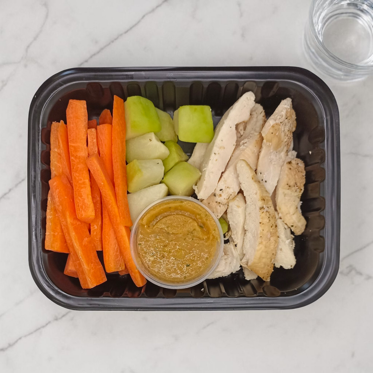 Fajitas de Pollo con Chayote y Zanahoria