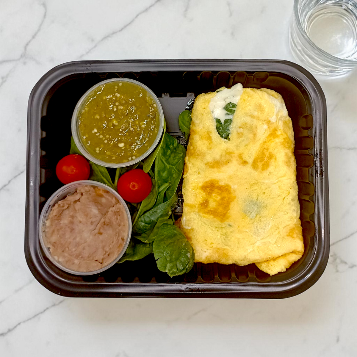 Omelette con Salchicha y Queso