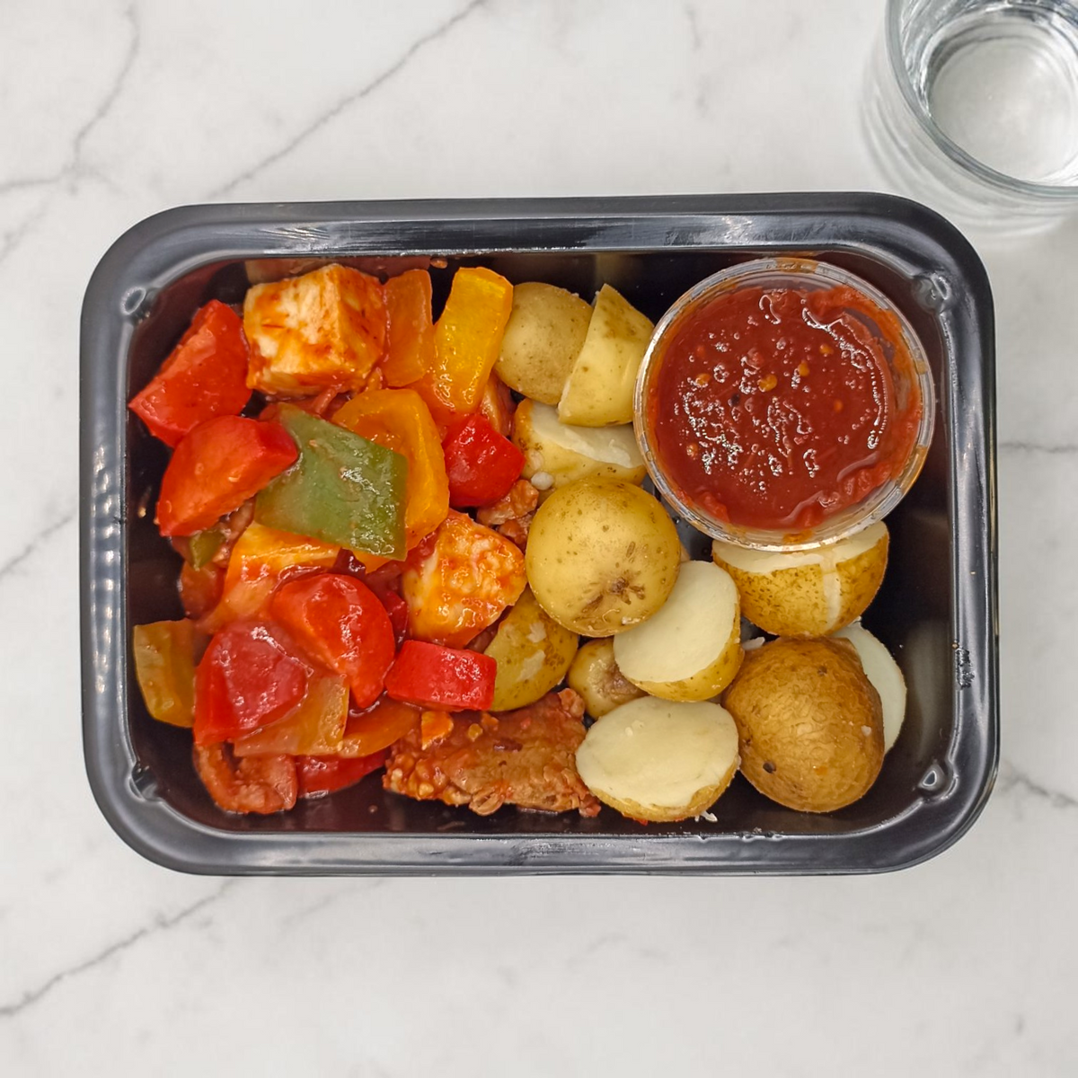 Discada Mixta con Salsa Morita