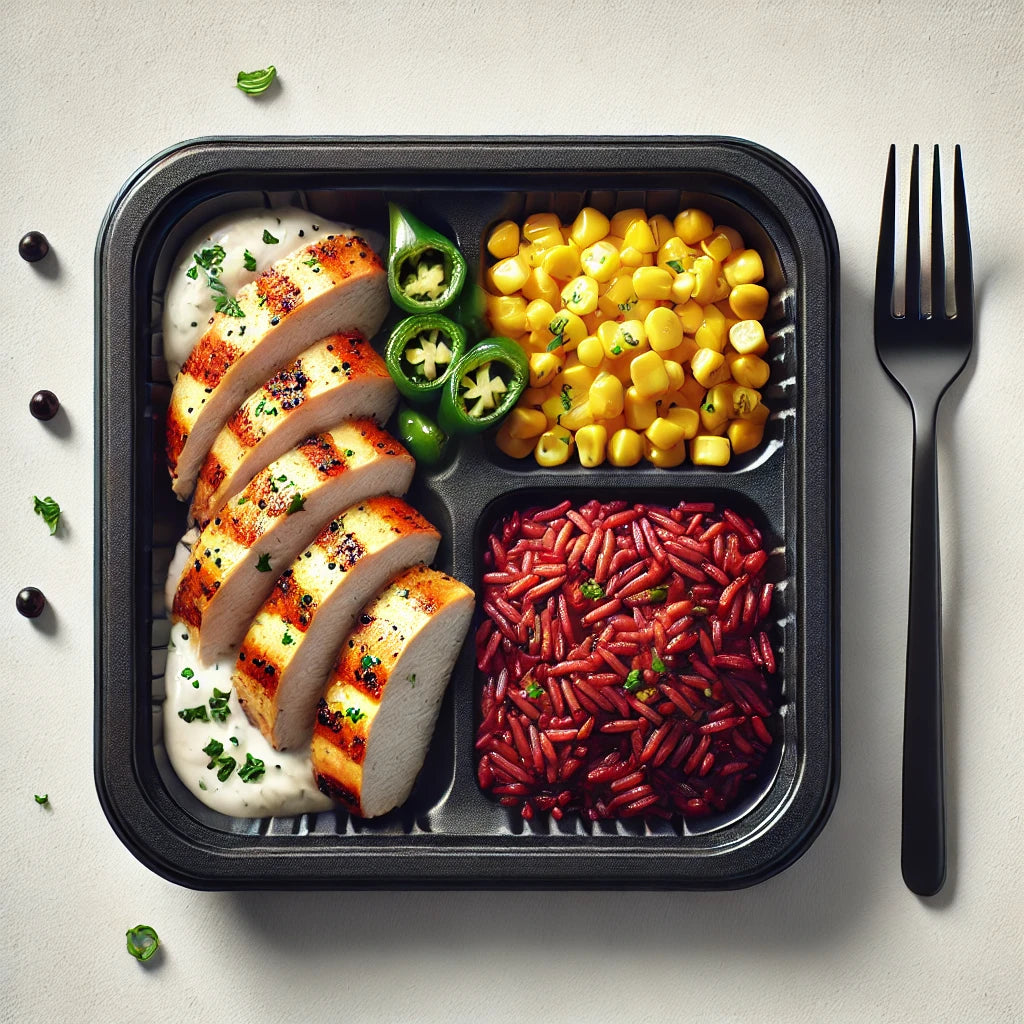 Pollo con Rajas Poblanas