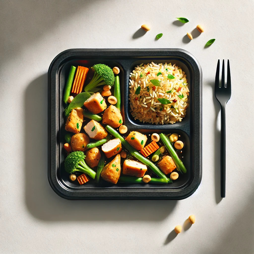 Wok de Pollo con Cacahuate