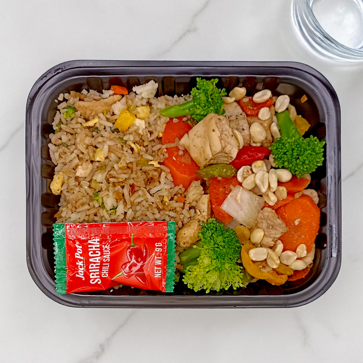 Wok de Pollo con Cacahuate