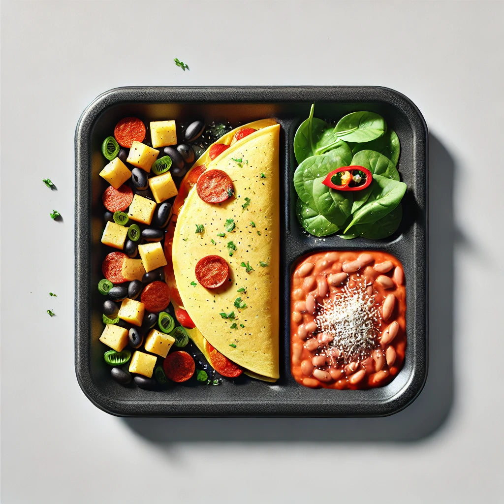 Omelette con Papas y Chorizo