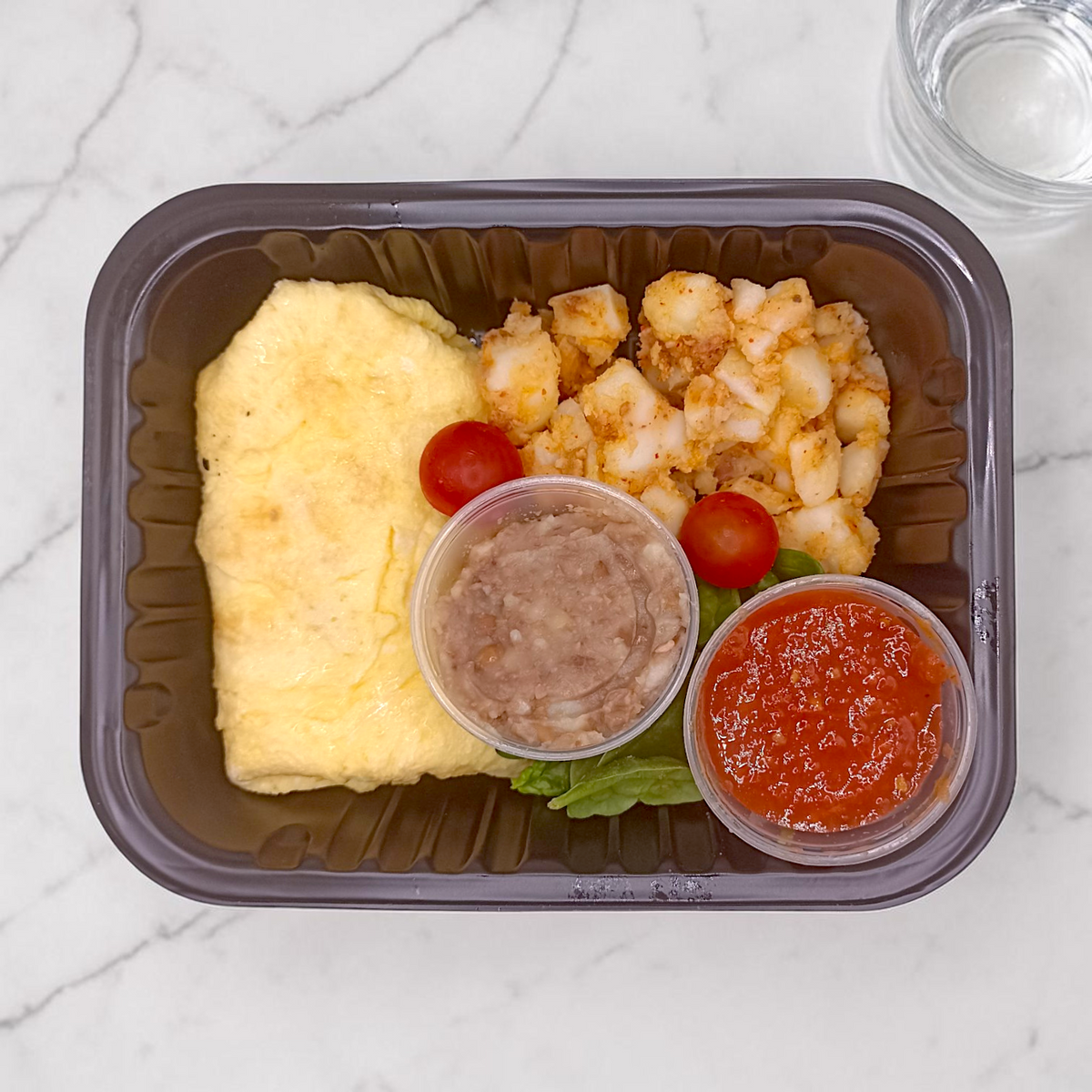Omelette con Papas y Chorizo