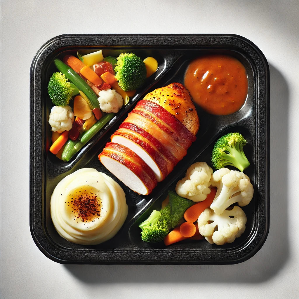 Pechuga Rellena con Cheddar y Jamón