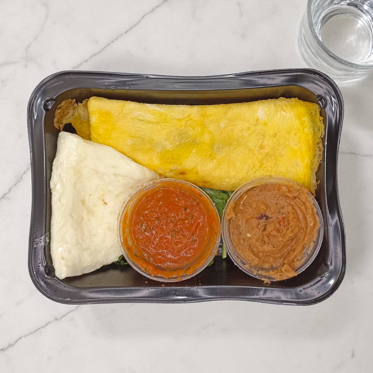 Omelette de Queso Cheddar y Jamón