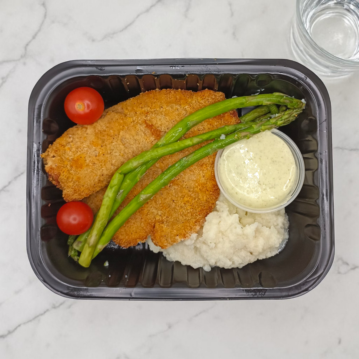 Filete de Pescado Empanizado en almendras
