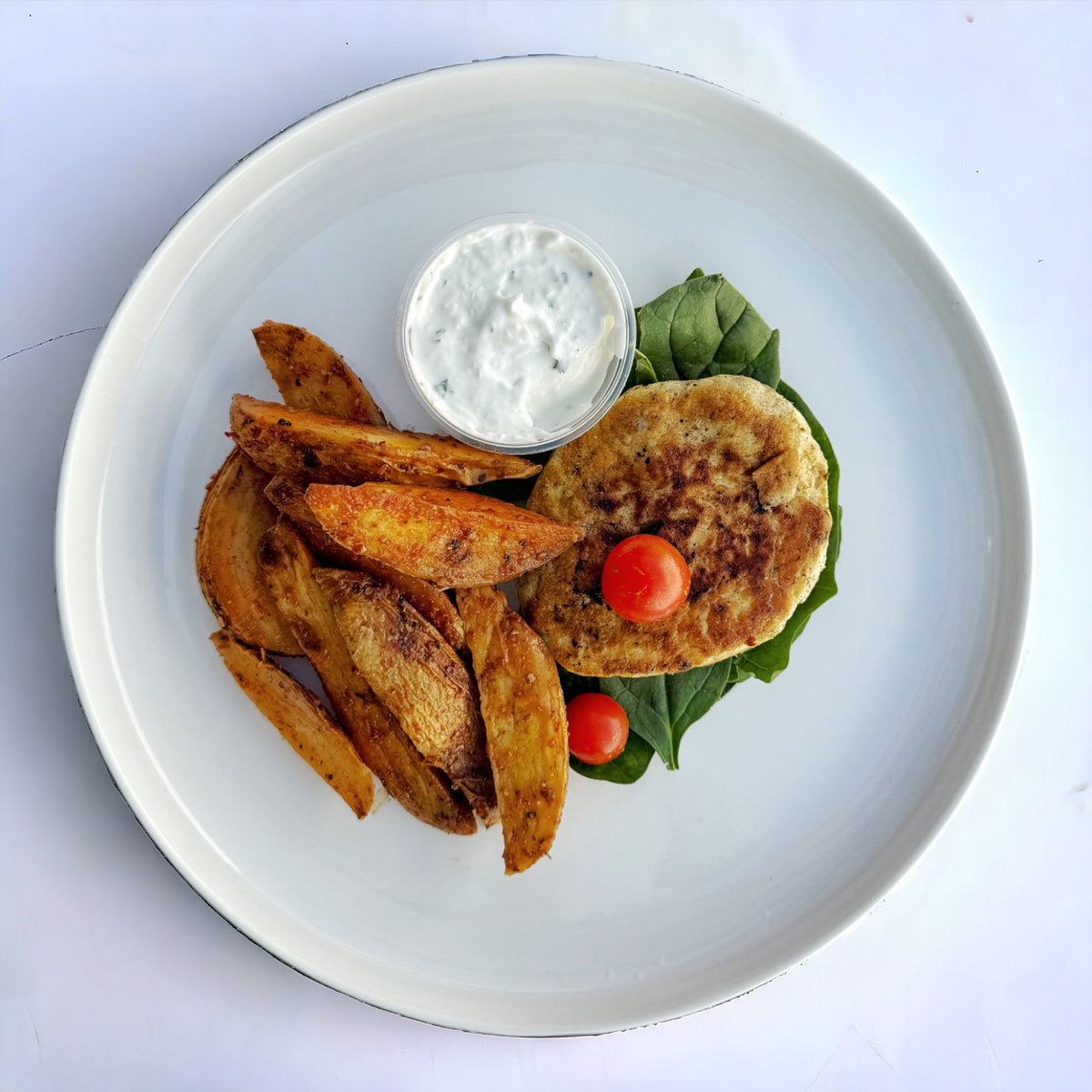 Burguer de Pollo Curry