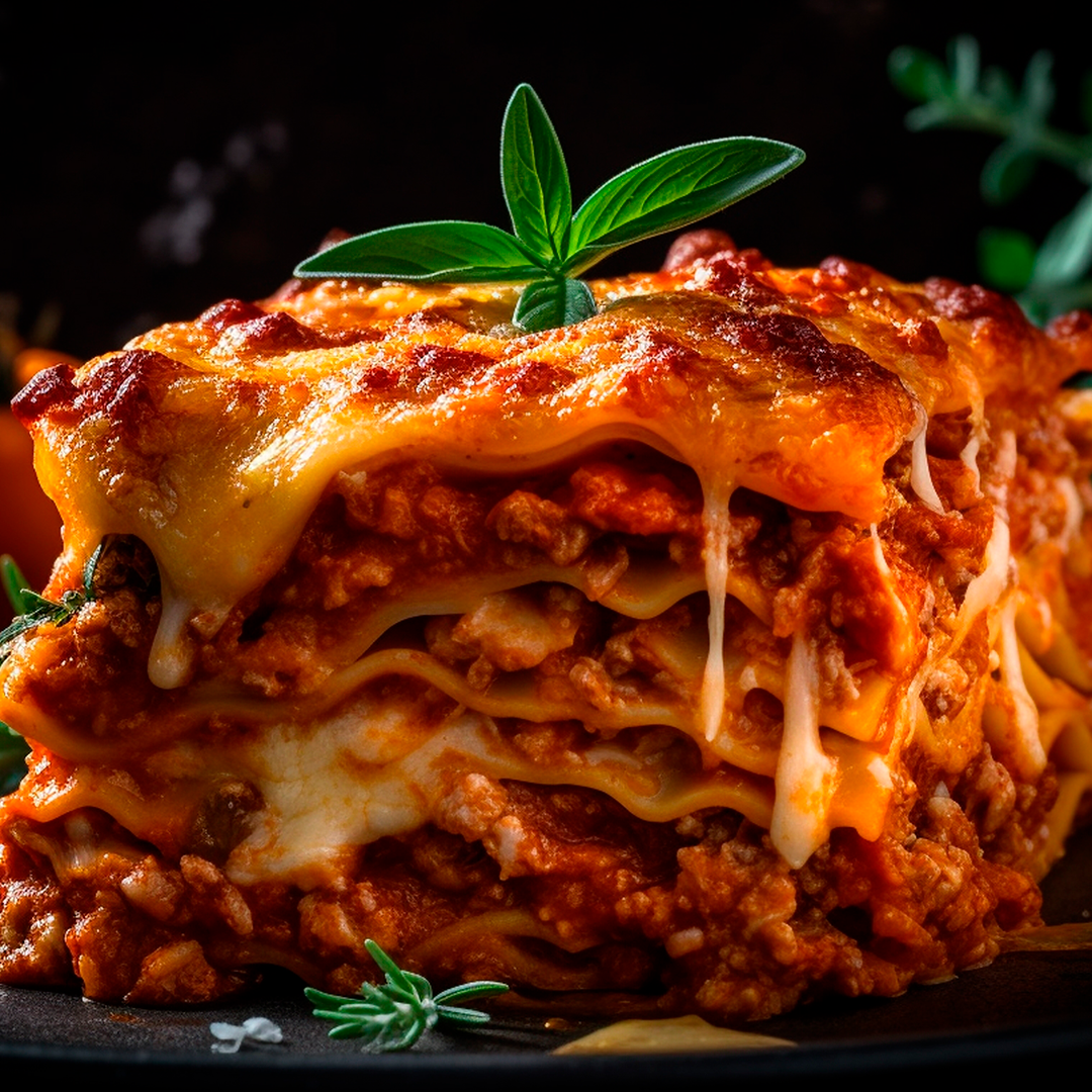 Paquete #5 - Lasaña boloñesa