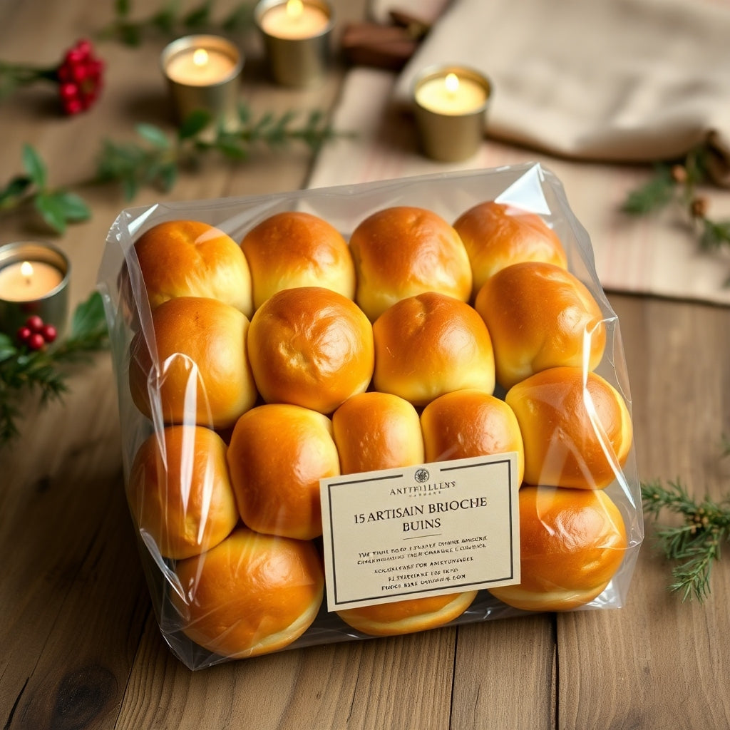Paquete de 15 piezas de pan artesanal - Parte de paquete